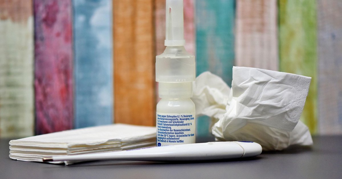 Grippe oder Erkältung: Symptome vergleichen